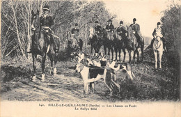 72-SILLE-LE-GUILLAUME-LES CHASSE EN FORÊT - LE RAILY SILLE - Sille Le Guillaume