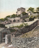 Moorish Castle Gibraltar 1905 Used Postcard & Stamp. Publ: J.Ferrary & Co Gibraltar No 22/Purger &Co München No 3778 - Gibraltar