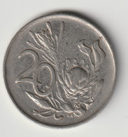 SOUTH AFRICA 1971: 20 Cents, KM 86 - Afrique Du Sud