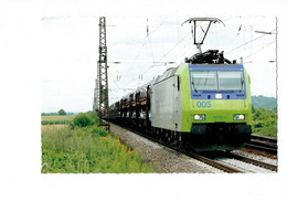 Carte Photo - ALLEMAGNE - SCHLIENGEN - TRAIN Transport De Voitures - 2005 - Müllheim