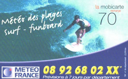 France:Used Phonecard, Orange, 70 Units, Surfer - Prepaid: Mobicartes