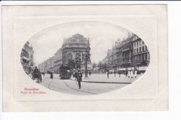 Lot 12 Cartes Embossées- BRUXELLES- Vues Diverses. Voir Scans - Konvolute, Lots, Sammlungen