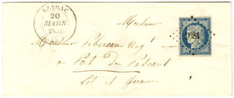 PC 1681 / N° 4 Belle Marge Càd T 14 LAYRAC (45) Sur Lettre Pour Port De Pascau. 1852. - SUP. - 1849-1850 Ceres