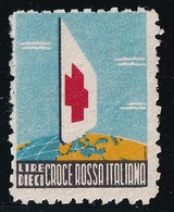 Thème Croix Rouge - Italie Vignette - Neuf Sans Gomme - TB - Cruz Roja