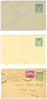 Lot De 3 Enveloppes TSC Type Sage 5c (Storch D17a Neuf Et Obl, D17b). - TB / SUP. - Sonstige & Ohne Zuordnung