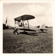 Aviation * Avion Type Modèle Marque ? * Aviateur * Photo Ancienne 9x8.8cm - Sonstige & Ohne Zuordnung
