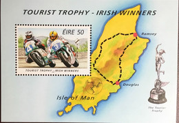 Ireland 1996 TT Motorcycle Race Winners Minisheet MNH - Blokken & Velletjes