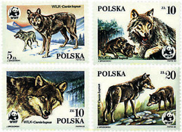 74060 MNH POLONIA 1985 LOBO - Ohne Zuordnung