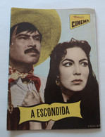 Portugal Revue Cinéma Movies Mag 1956 La Escondida Maria Felix Pedro Armendariz Dir. Rober Gavaadon Mexico - Kino & Fernsehen