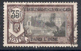 INDE Timbre-poste N°35 Oblitéré TB Cote 3€00 - Usati