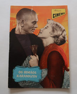 Portugal Revue Cinéma Movies Mag 1958 The Brothers Karamazov Yul Brynner Maria Schell Claire Bloom Dir. Richard Brooks - Cinema & Televisione