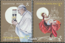Vatikanstadt 2006-2007 (kompl.Ausg.) Postfrisch 2020 Weihnachten - Gebruikt