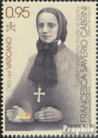 Vatikanstadt 1906 (kompl.Ausg.) Postfrisch 2017 Franziska Xaviera Cabrini - Oblitérés