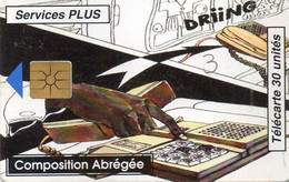 BENIN - CHIP CARD - SERVICE PLUS - HAND DIALING - 10/96 - Bénin