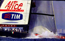 G 2239 741 C&C 4367 SCHEDA TELEFONICA NUOVA LUNA ROSSA PRADA 3/4 PROVA ARC - Sonderzwecke