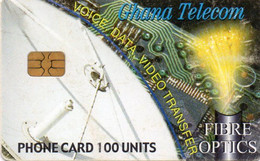 GHANA - CHIP CARD - FIBER OPTICS - 11/03 - Ghana