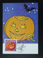 Carte Maximum Card Citrouille Pumpkin Halloween France 2001 Ref 101700 - Légumes