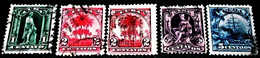 United States, Possessions- Cuba, 1899, National Symbols. ( 1c-green Colour, 2c-red Colour, 3c - Lila Colour ). - Usados