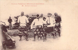 NOUVELLE CALEDONIE - Colonies Françaises - DANSES CANAQUES - Carte Postale Ancienne - Nouvelle Calédonie