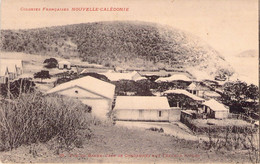 NOUVELLE CALEDONIE - Colonies Françaises - Vue Du Bagne  - Case De Condamnés Aux Travaux Forcés - Carte Postale Ancienne - Nouvelle Calédonie