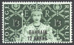 Bahrain Sc# 89 MNH 1952-1954 12a On 1sh3p Surcharged - Bahreïn (...-1965)