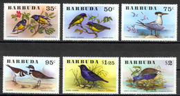 Barbuda Sc# 238-243 MNH 1976 Birds - Barbuda (...-1981)