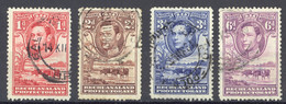 Bechuanaland Protectorate Sc# 125-130 (Assorted) Used 1938 KGVI - 1885-1964 Protectorat Du Bechuanaland