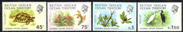 British Indian Ocean Territory Sc# 39-42 MNH 1971 Aldabra Nature Reserve - Brits Indische Oceaanterritorium