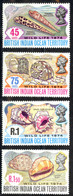 British Indian Ocean Territory Sc# 59-62 MNH 1974 Sea Shells - Territoire Britannique De L'Océan Indien