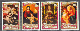 Burundi Sc# 607-610 MNH 1983 Christmas - Unused Stamps