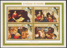 Burundi Sc# C288 MNH Souvenir Sheet 1984 Christmas - Unused Stamps