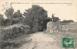 Monthléry * Les Ruines Du Vieux Château Fort Et Le Pont Levis - Montlhery