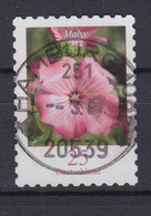 Bund 2513 SELBSTKLEBEND Blumen Malve 25 C Gestempelt Hamburg - Other & Unclassified