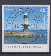 Bund 2479 SELBSTKLEBEND Aus MH 58 Leuchtturm Brunsbüttel 45 C Gestempelt  - Autres & Non Classés