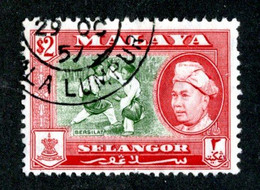 299 BCx Selangor 1960 Scott 111 Used ( All Offers 20% Off! ) - Selangor