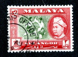 301 BCx Selangor 1960 Scott 111 Used ( All Offers 20% Off! ) - Selangor