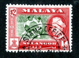 303 BCx Selangor 1960 Scott 111 Used ( All Offers 20% Off! ) - Selangor