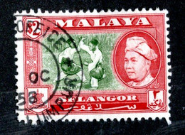304 BCx Selangor 1960 Scott 111 Used ( All Offers 20% Off! ) - Selangor