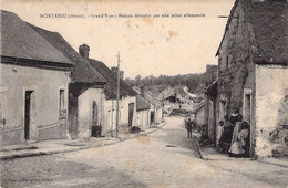 BELGIQUE - MONTAIGU - Grand'Rue - Maison Détruite Par Une Mine Allemande - Rust Jeune Edit - Carte Postale Ancienne - Leuven