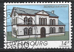 Lussemburgo, 1991 - 14fr Redange-Sur-Attert - Nr.854 Usato° - Gebruikt