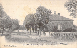 FRANCE - 02 - FERE EN TARDENOIS - L'Avenue De La Gare - Déchery édit - Carte Postale Ancienne - Fere En Tardenois