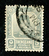 332 BCx Trengganu 1910 Scott 7 Used ( All Offers 20% Off! ) - Trengganu