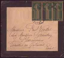 France, Enveloppe Du 19 Janvier 1919 De Ferrières Pour Ferrières - Sonstige & Ohne Zuordnung