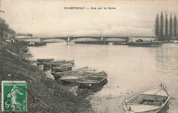 Longpont * Vue Sur La Seine * Péniche Batellerie - Andere & Zonder Classificatie