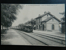 LA FRETTE MONTIGNY                          STATION DU CHEMIN DE FER - La Frette-sur-Seine