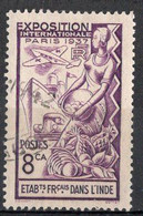 INDE Timbre-poste N°109 Oblitéré TB Cote 2€00 - Used Stamps