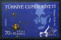 Türkiye 2005 Mi 3457 MNH Albert Einstein, World Physics Year - Nuovi