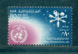 1965 World Meteorological Day,WHO,Anemometer,Egypt,Mi.787,MNH - WGO