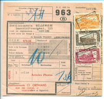 Belgique 1951 Bordereau De Collis à Anvers - Documents & Fragments