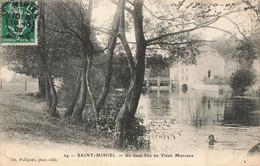 St Mihiel * Un Beau Site Au Vieux Morvaux * Moulin Minoterie * Baigneur - Saint Mihiel